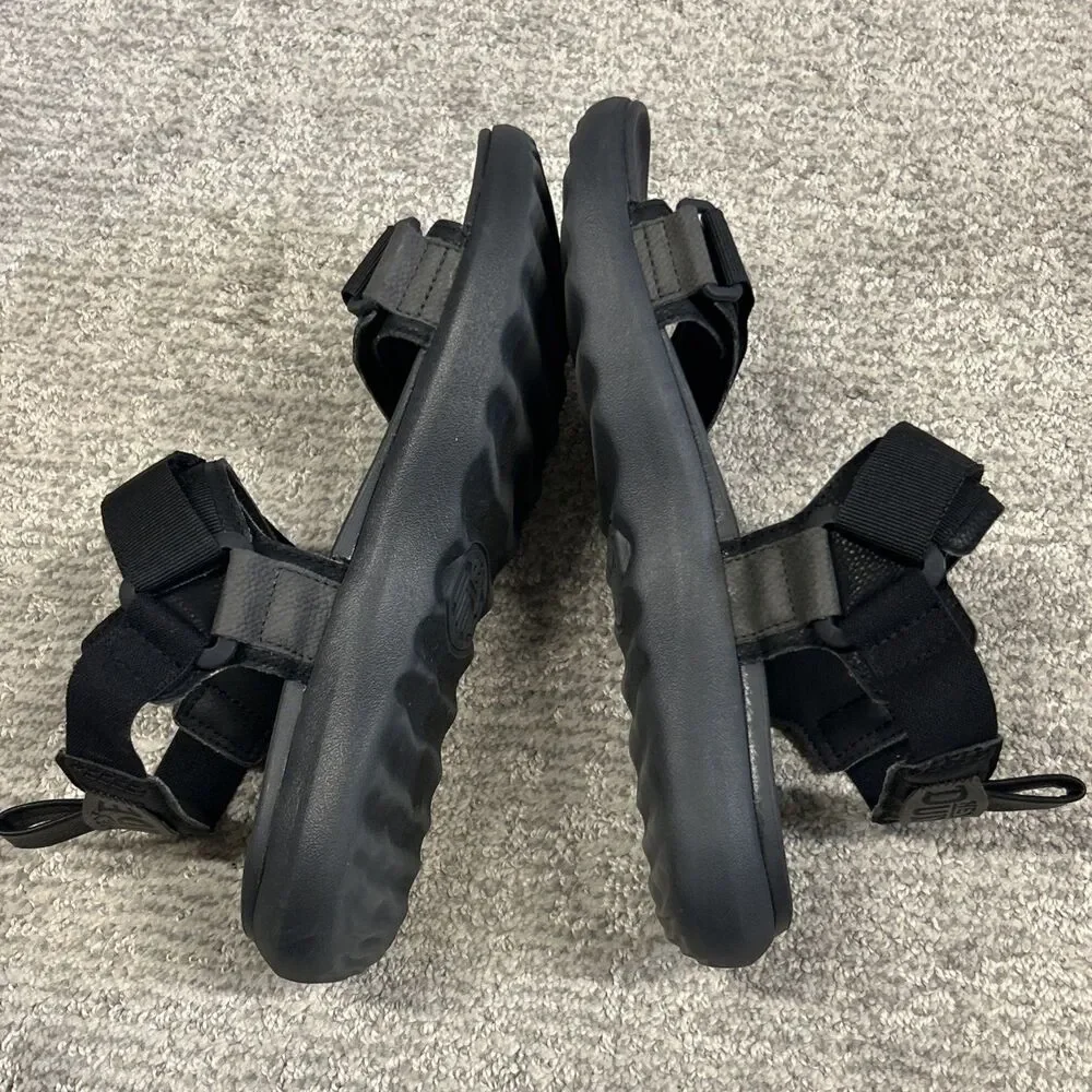 Hey Dude Carson Sandals Mens 7 EU40 Black Summer Strappy Outdoor Walking Comfort